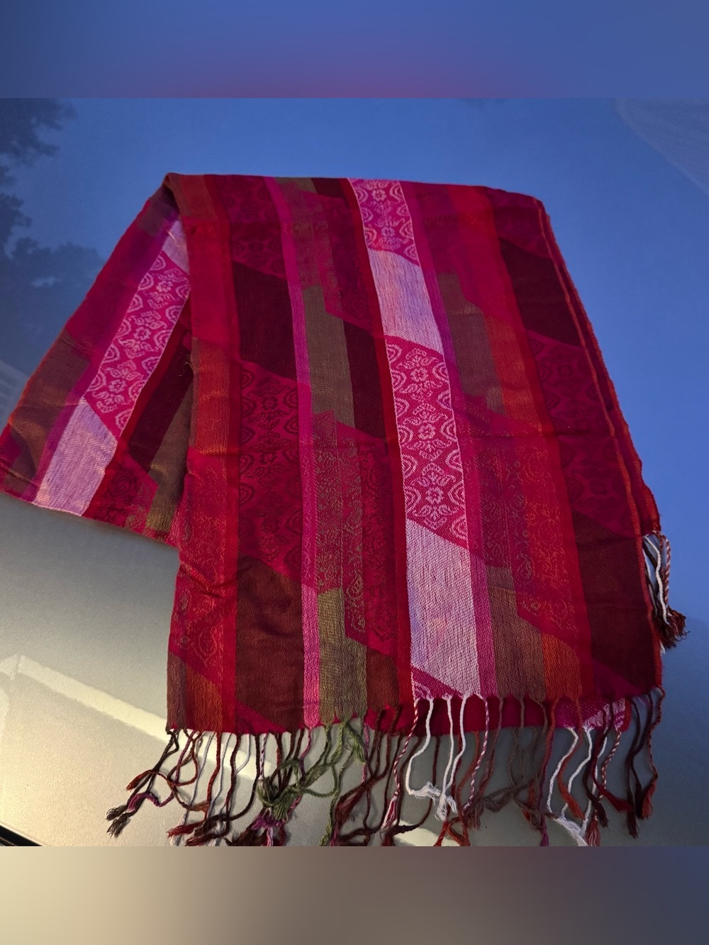 Pashmina Like Patchwork Scarf Shawl Wrap